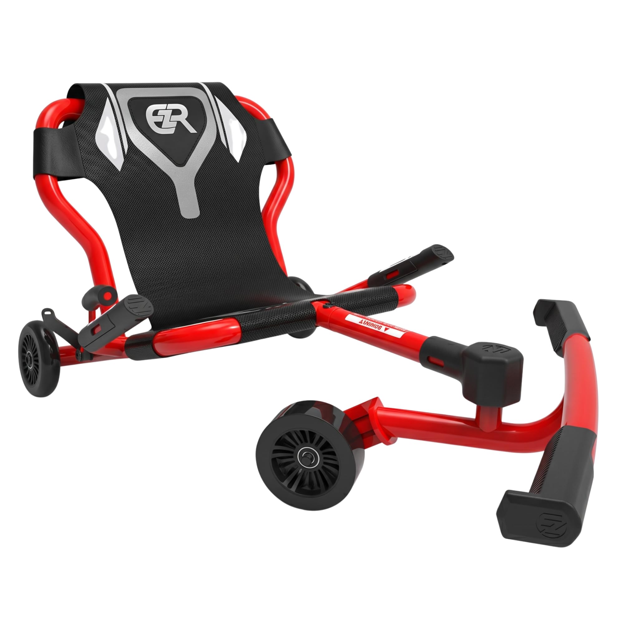 EzyRoller Classic X veicolo per bambini da 4 a 14 anni triciclo trike scooter a tre ruote veicolo divertente a tre ruote (rosso)