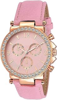 CLOUDWOOD Analogue Multicolor Dial Leather Strap Watch for Womens & Girls -WCL112 Price In India