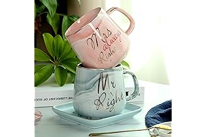 A Symbol of Boundless Love: Mr. Right, Mrs. Always Right Couple Coffee Mugs