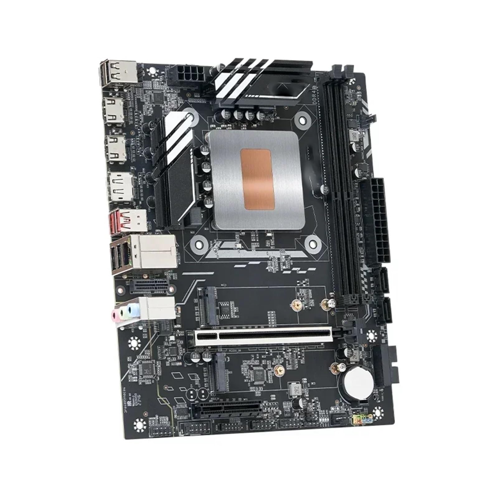 Fit for ERYING Fai da Te Set di schede Madri for Desktop con Kit interposizione del Core della CPU Integrato i5 12500H i5-12500H 12C16T DDR4 Computer for PC Gioco Motherboard