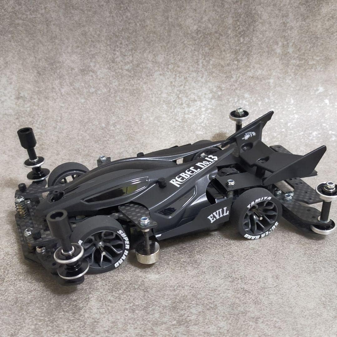 ミニ四駆　完成品　未使用　MSフレキ　デュアルリッジ　オリジナルカスタム ミニ四駆 完成品 未使用 MSフレキ デュアルリッジ フルカスタム