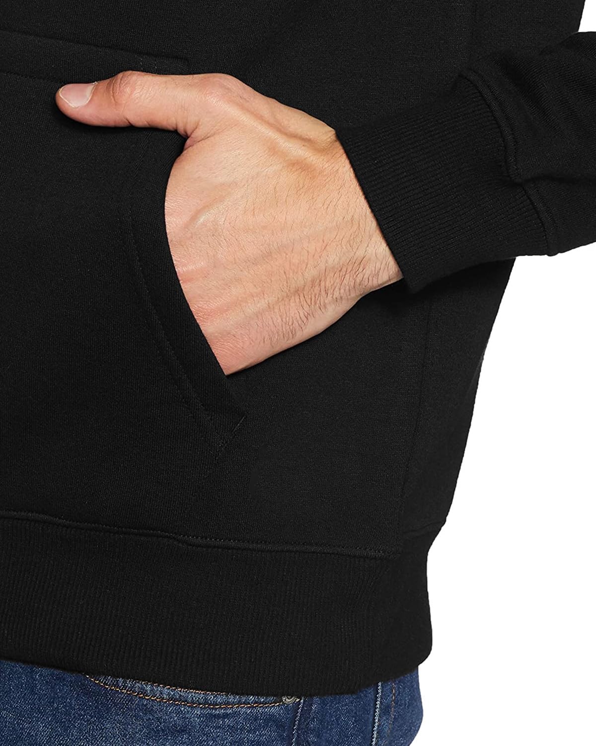 ADRO Męska bluza z kapturem z nadrukiem, bawełniana bluza z kapturem, męska bluza z kapturem