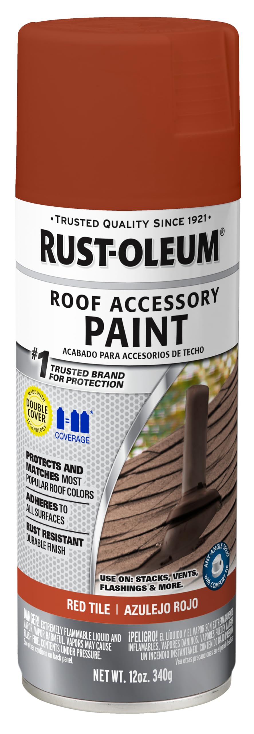 Rust-Oleum Red Tile / 12 Ounce (Pack of 6) / Coating Spray Spray Paint