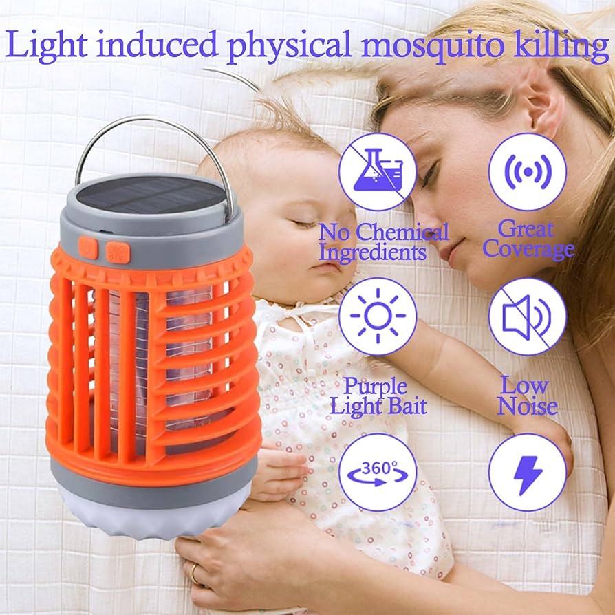 Amazon.com: Zap Guardian - Zap Guardian Bug, Multifunctional Solar Camping Killer (Blue) : Patio, Lawn & Garden