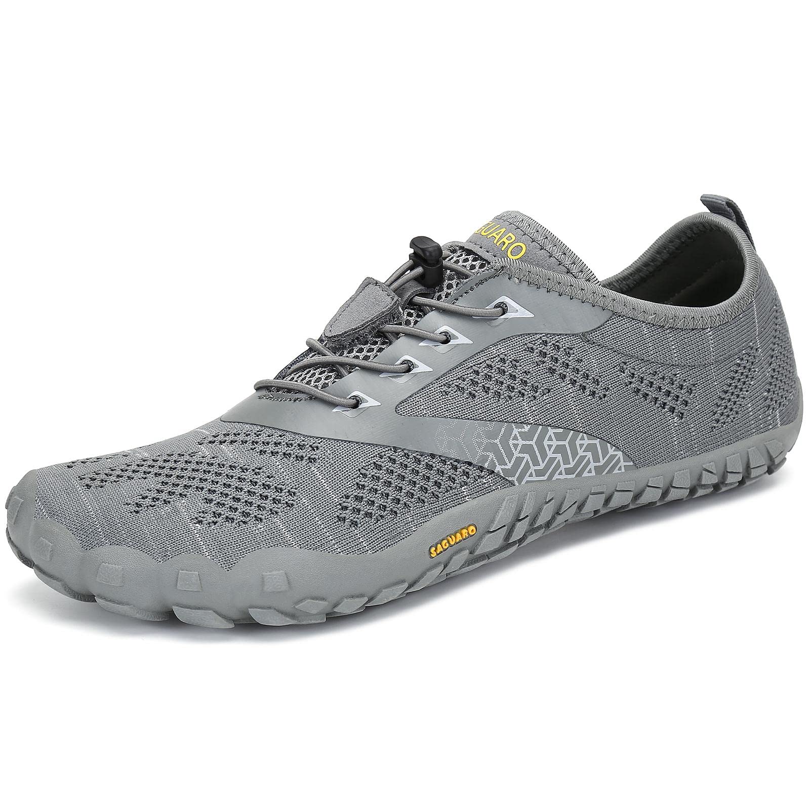 SAGUARO Versátil Minimalistas Zapatillas Ligeras Flexibles para Exterior Interior - Gym Asfalto Playa Montaña, Unisex-Adulto