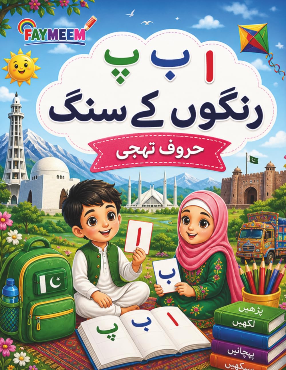 Urdu Alphabet Tracing Book for Kids: Learn to Write Urdu Letters with Fun Tracing, Coloring & Easy Words (Fun With Colours)