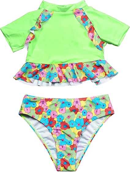 Amazon Panegy キッズ 水着 女の子 可愛い ビキニ ガールズ水着 スイミングウェア スイムウエアー プール 水遊び 温泉用 水着 通販