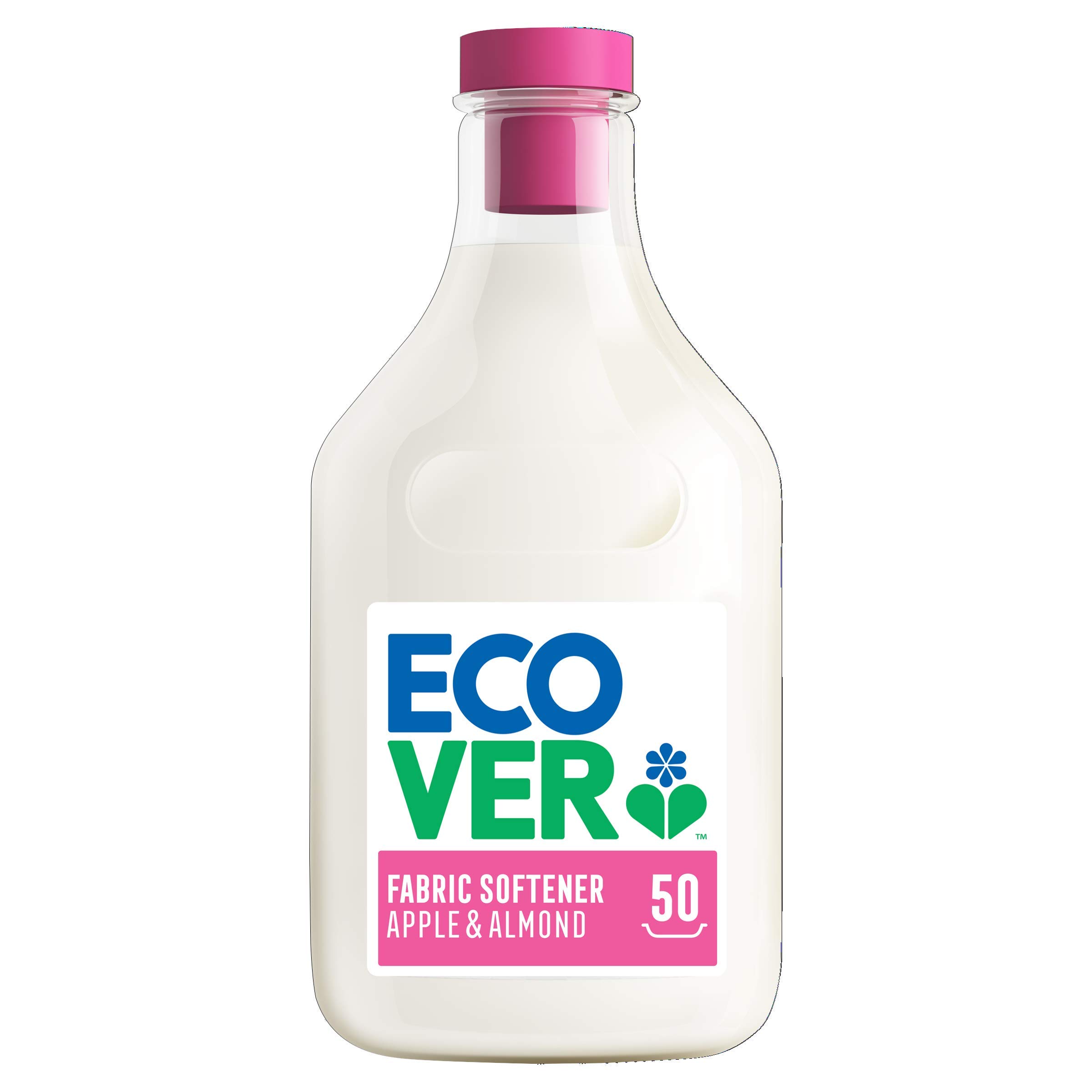 Ecover Fabric Softener Apple Blossom & Almond, 50 Wash, Pack of 1