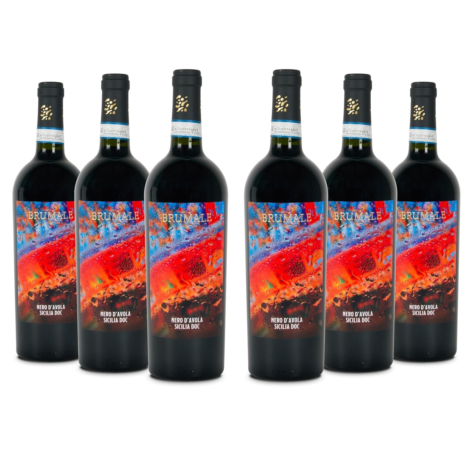 Brumale - Vino Rosso Nero D'Avola Sicilia DOC - Bottiglia da 750 ml