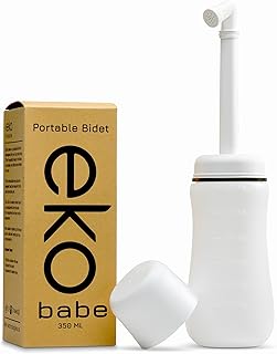 EKO Babe Peri Bottle – Portable Bidet for Women & Postpartum Care – Leak-Proof, Gentle Wash Bottle with Travel Bag – Designed in Canada.