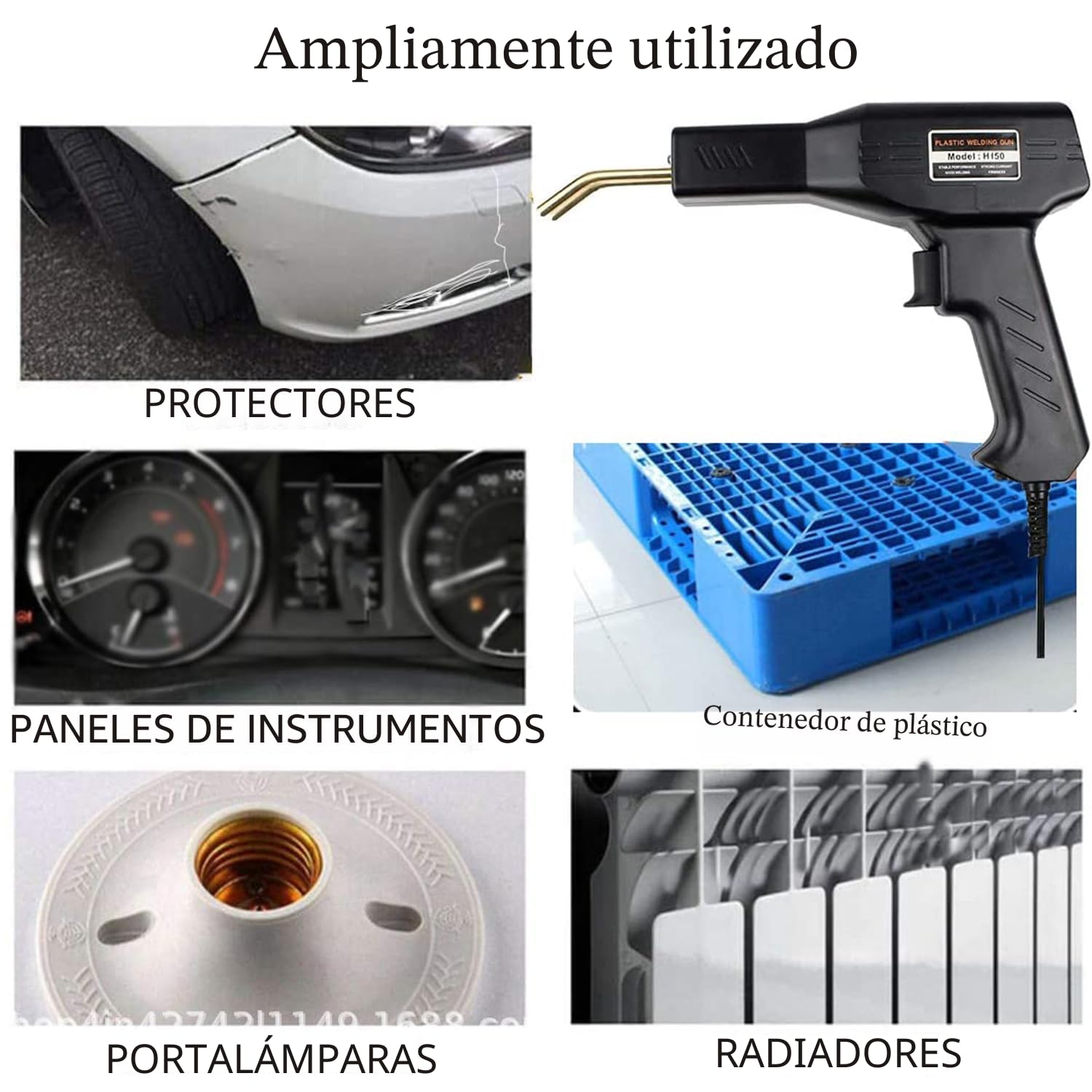 150W Plástico Soldadura Máquina Coche parachoques reparación Kit,800PCS calientes Grapadoras plástico Soldadura Reparando Kit Para Kayac/Plástico producto/Canoa,plano/Fuera interior Esquina/Ola Grapas