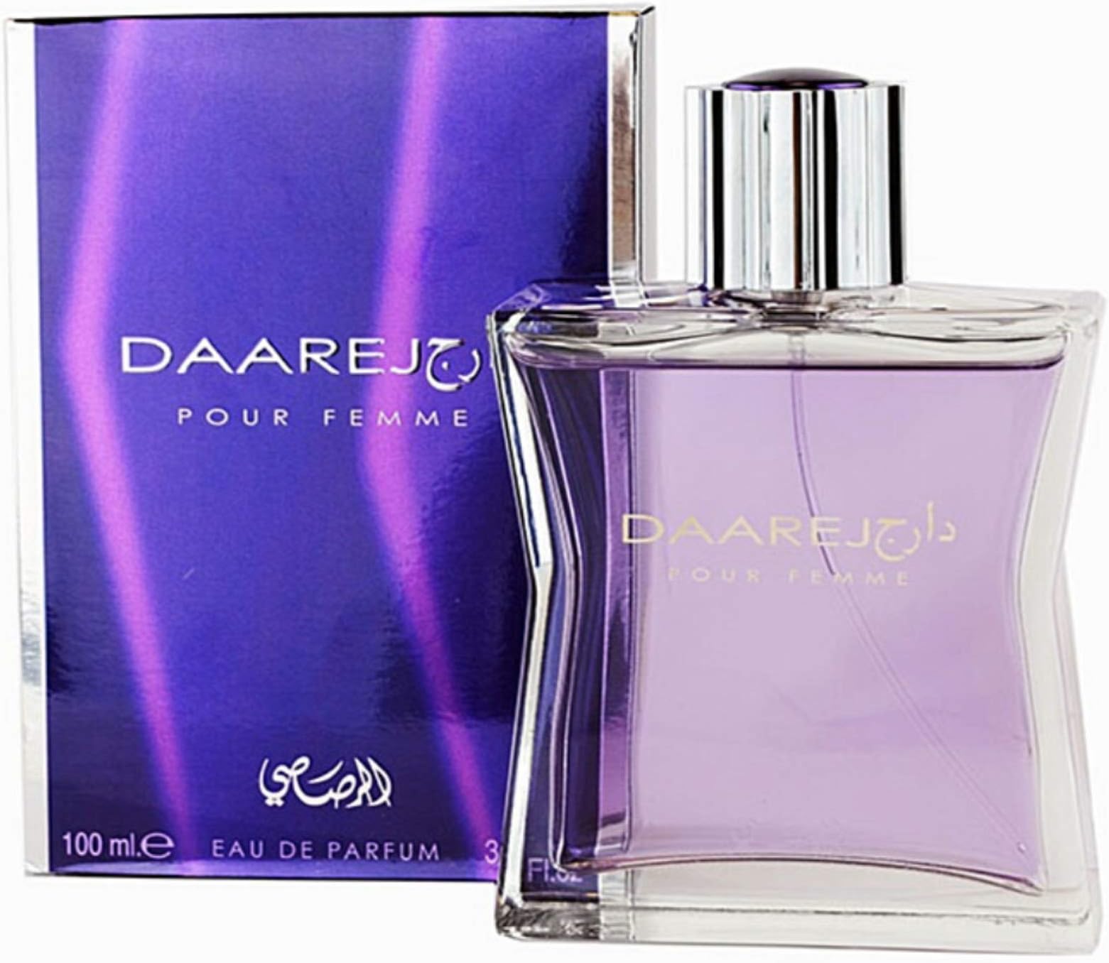 Daarej for her Eau de Parfum spray 100ml by Al Rasasi - Incredibly Long-lasting Fragrance
