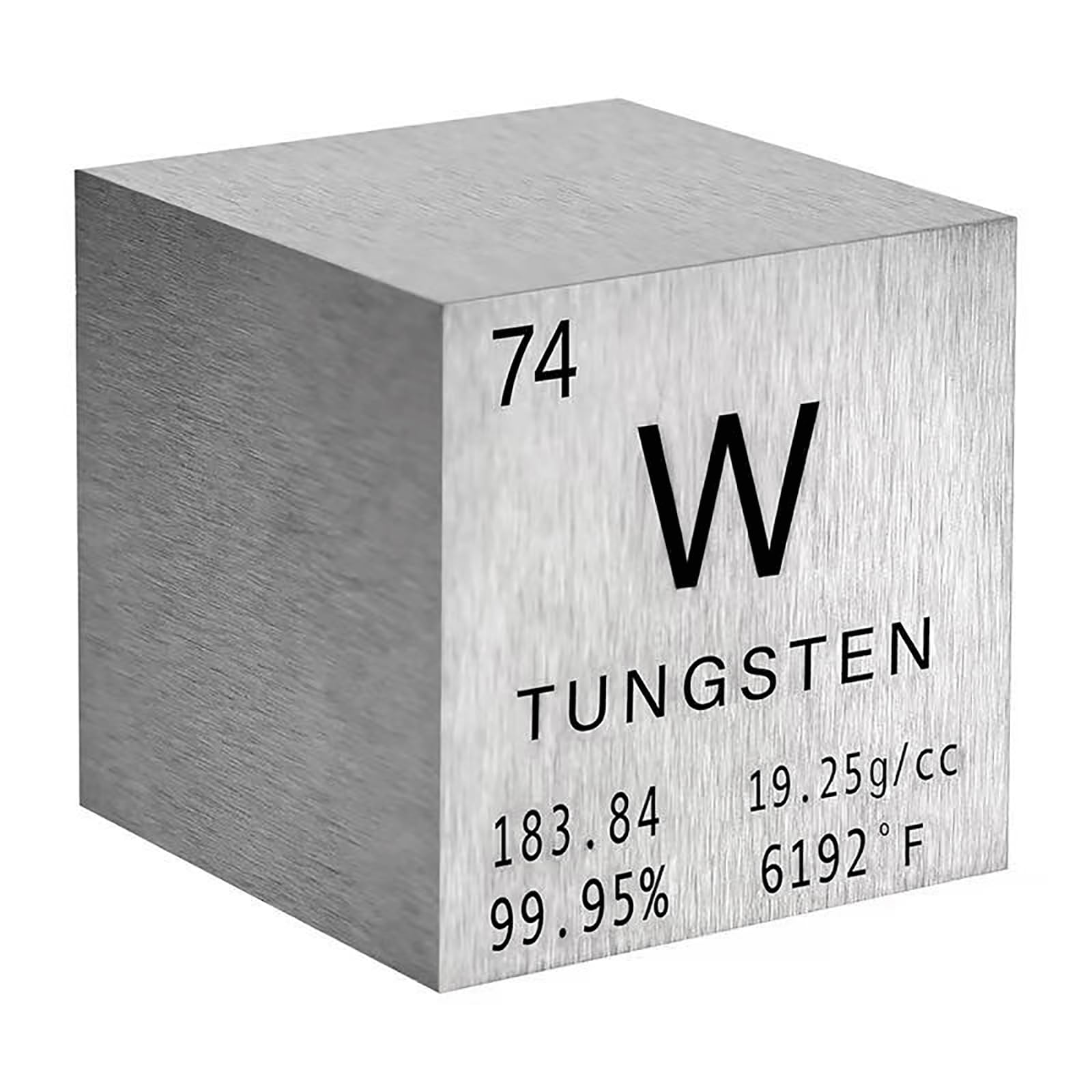 Carbon Cube (2in),Metal Cube Element, for Students Teacher Science Lover Collection Element Collection Experiment Material