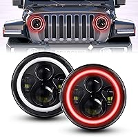 Vista 1 de 2 faros delanteros para Jeep Wrangler