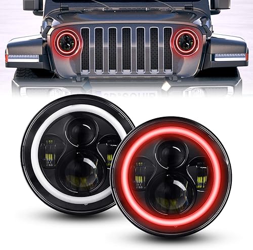 2 faros delanteros para Jeep Wrangler