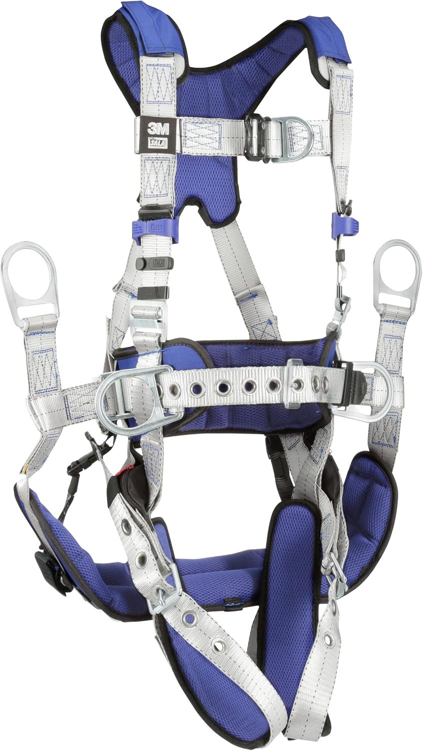 DBI-Sala 3M DBI-SALA ExoFit X100 Comfort Tower Climbing Safety Harness 1401143, X-Large