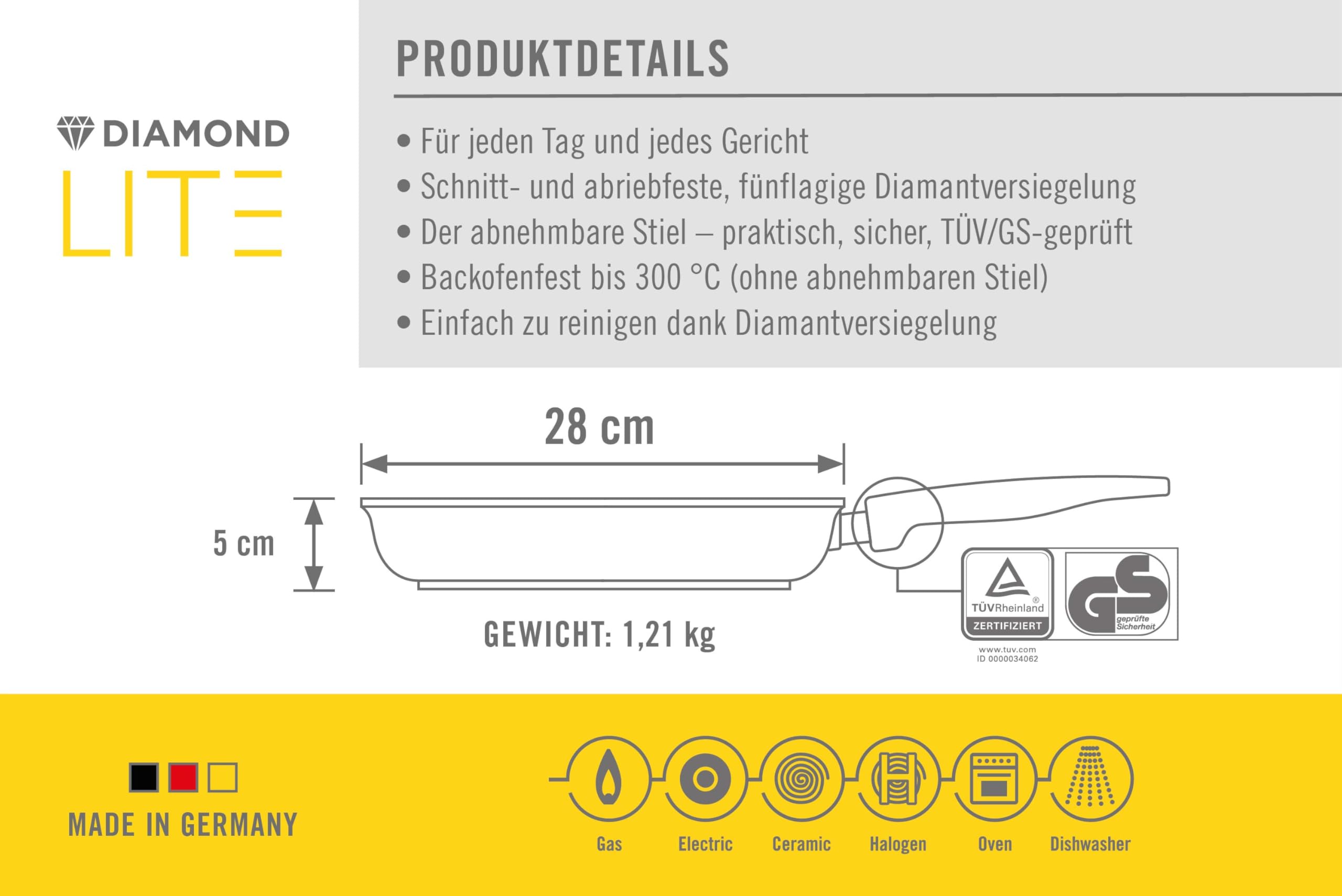 Woll Diamond Lite Platte pan 1528DPS - Nu 12% korting