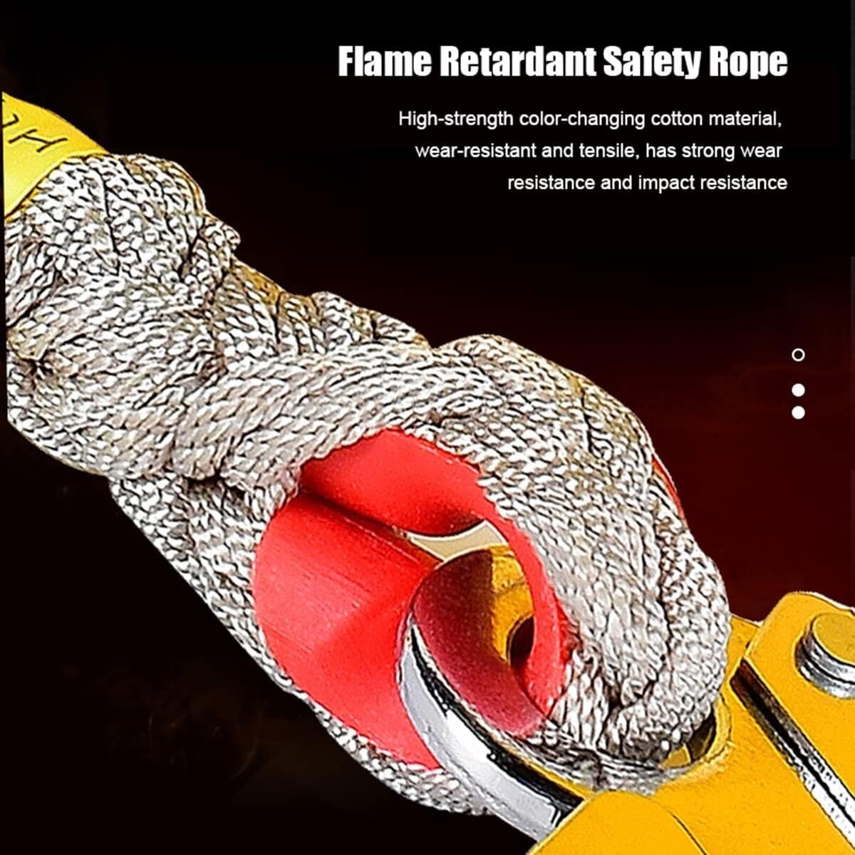 Retractable Lanyard Fall Arrester(3-30M), High Strength Fall Protection Restraint Device,Self Retracting Lifeline Personal Protection Equipment(10M)