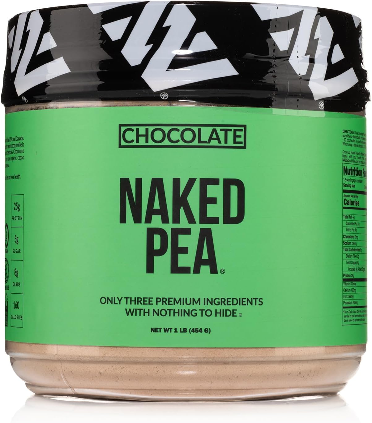 NAKEDnutrition Chocolate Pea 1lb