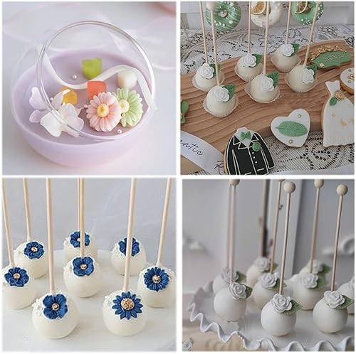 Miniatura 5 de Sijiangmold Moldes de silicona para fondant de flores, diseño de girasol, margarita, crisantemo, mini flores, dulces de silicona para decoración de