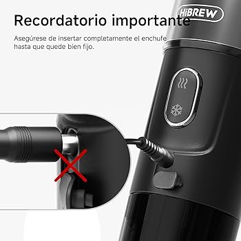 H4A - Cafetera Portátil DC12V, 3 en 1 Maquina Espresso para Cápsulas de Café Perfecta para Coche y Camping, Compatible con Cápsula Nes* Original, DG*, Café Molido(Premium, negro)2