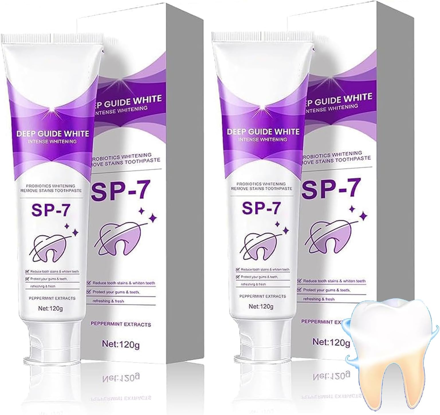 Sp7 Toothpaste, Sp7 Probiotic Whitening Toothpaste, Sp7 Probiotic Stain Removal