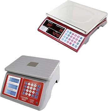 Electronic Price Computing Scale 66lb/30kg Waterproof, Digital Commercial Food Meat Counting Weighting Scale Rechargeable Battery Included, Not for Trade