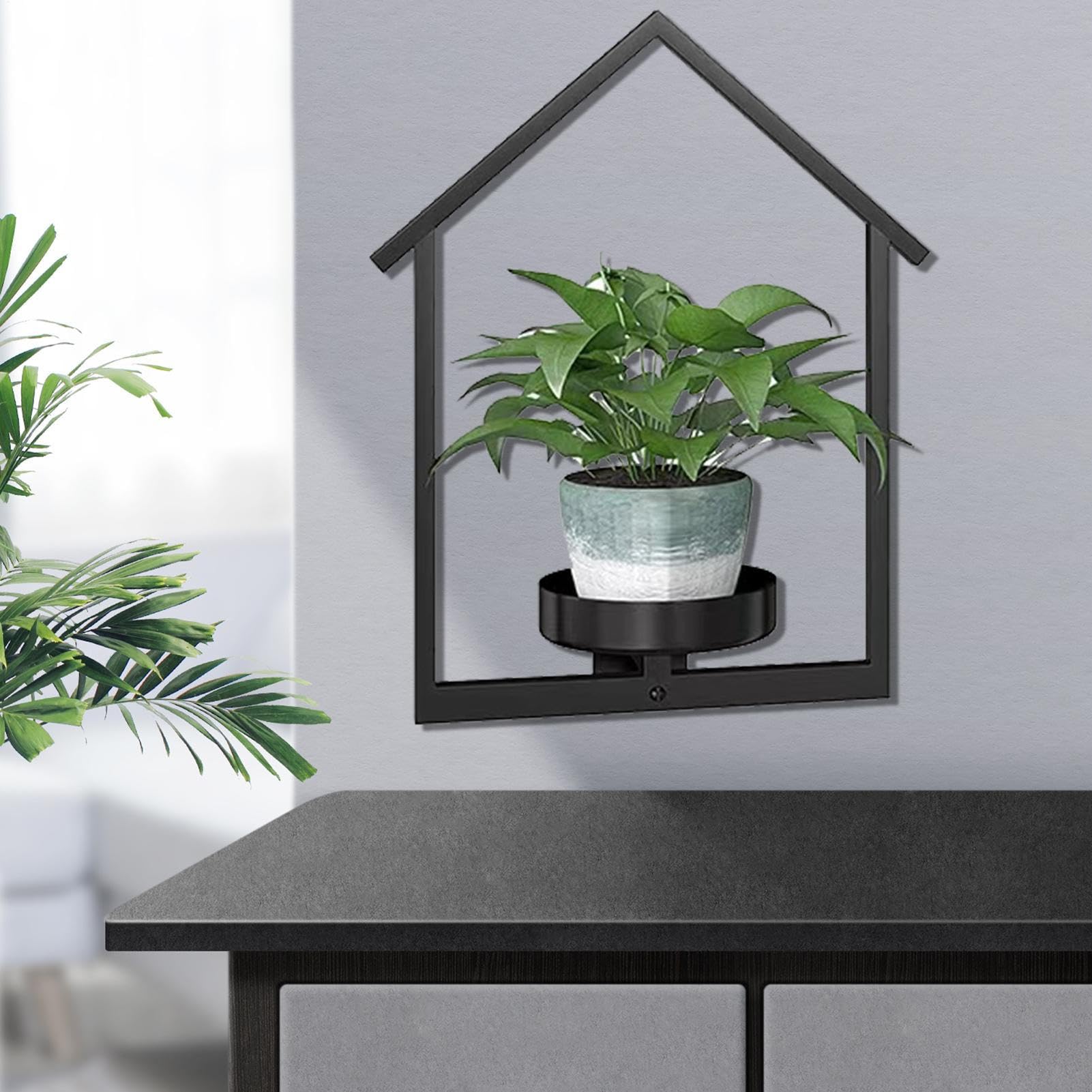Colgador De Plantas De Pared Estante Ahorrador de Espacio para Flores de