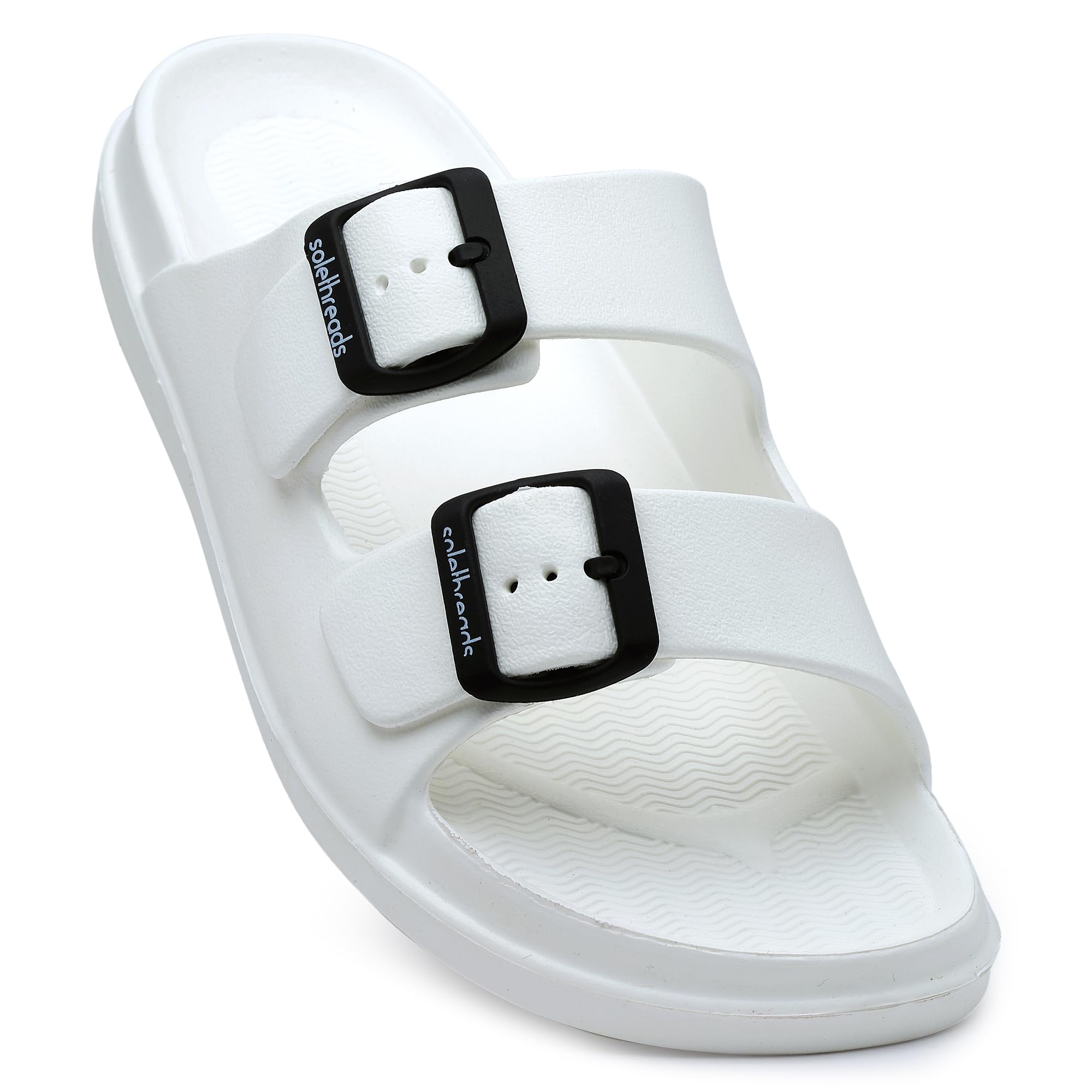 Ohana Men Slides | Waterproof | Shock Absorbent | Comfortable | Lightweight | Super flexible | Skin friendly | Stylish Sandal | Indoor Outdoor Sandal | Flip Flops | Slip-on Slippers|WHITE|UK 8 (B0C49YN91X) Amazon Price History, Amazon Price Tracker