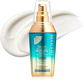 Ultimate Intense Blue Crystal Regenerating Serum 50 ml | Anti-Aging Serum for Face and Body | Hydrating Skin Brightening Serum | Skin Care Product with Glutathione, Collagen, and Vitamin C