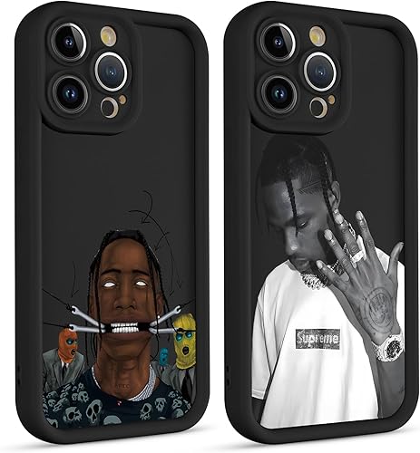 2 Pièces Chanteur Coque pour iPhone 8 iPhone 7 iPhone SE 2022/2020 4.7", Coque d