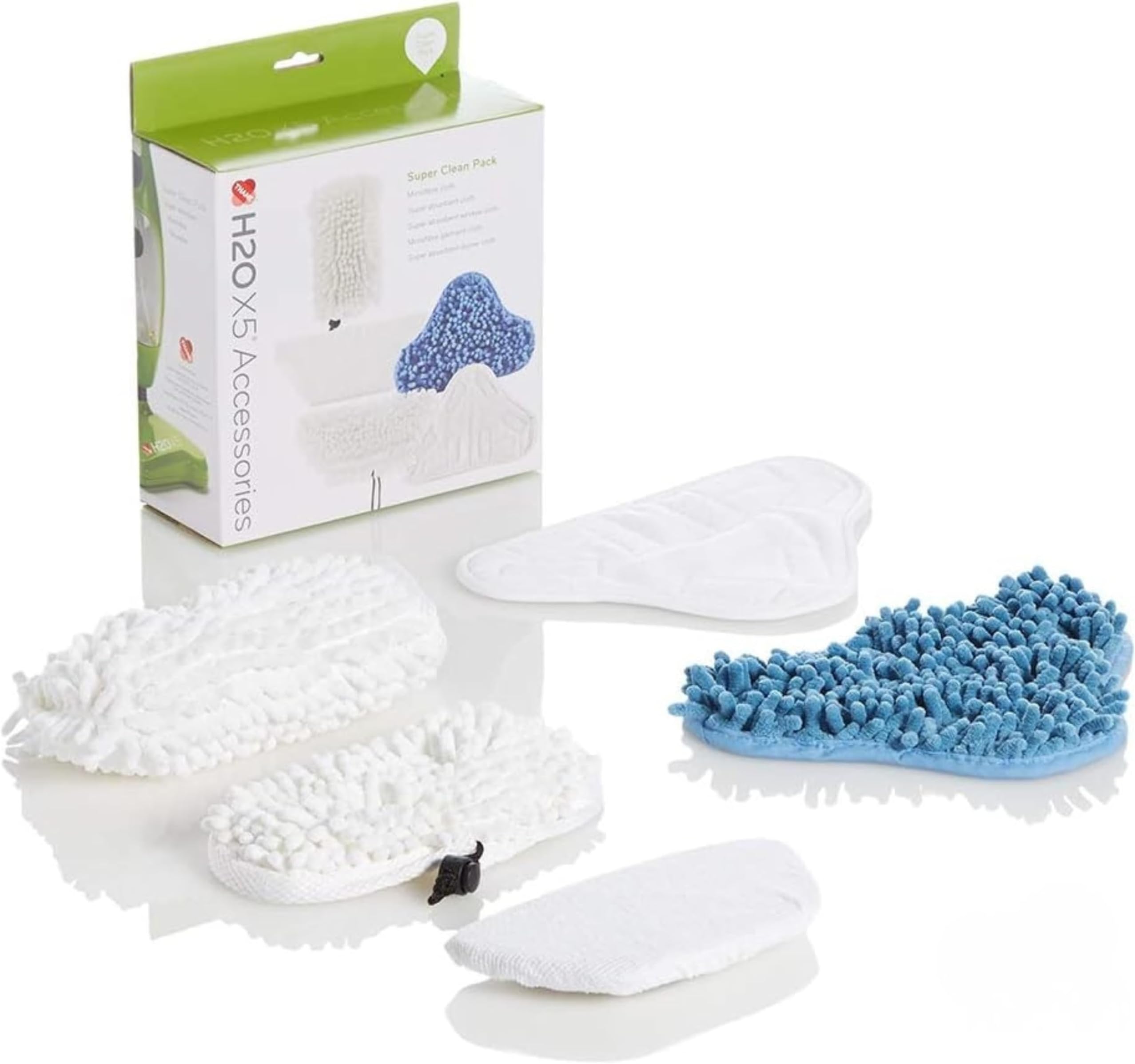 X5 Super Cleaning Kit Cloth pack for Steam Mop & Steam Cleaner (Pack of 5 Cloths)
