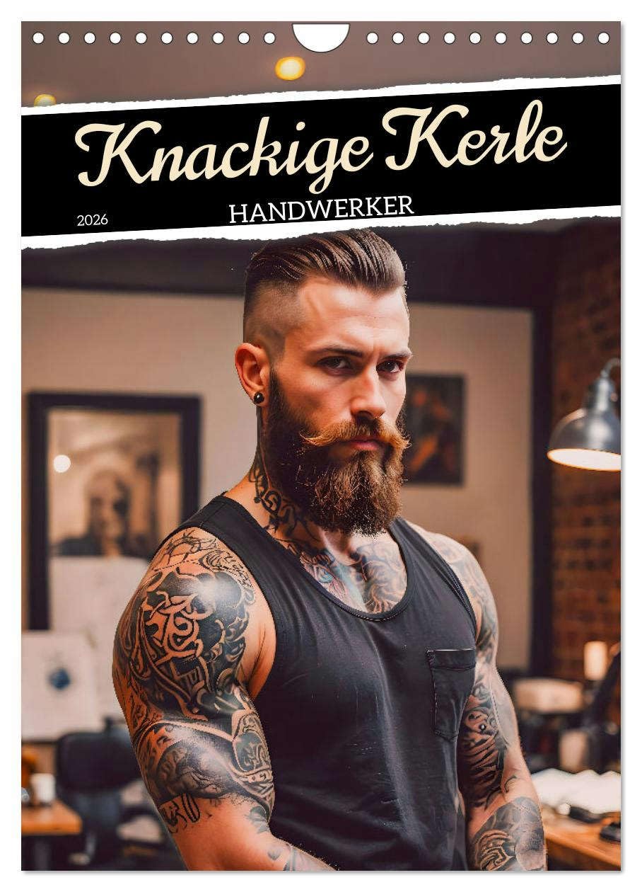Tough guys - craftsmen UK-Version (Wall Calendar 2026 DIN A4 Portrait), CALVENDO 12 Month Wall Calendar โ image 1