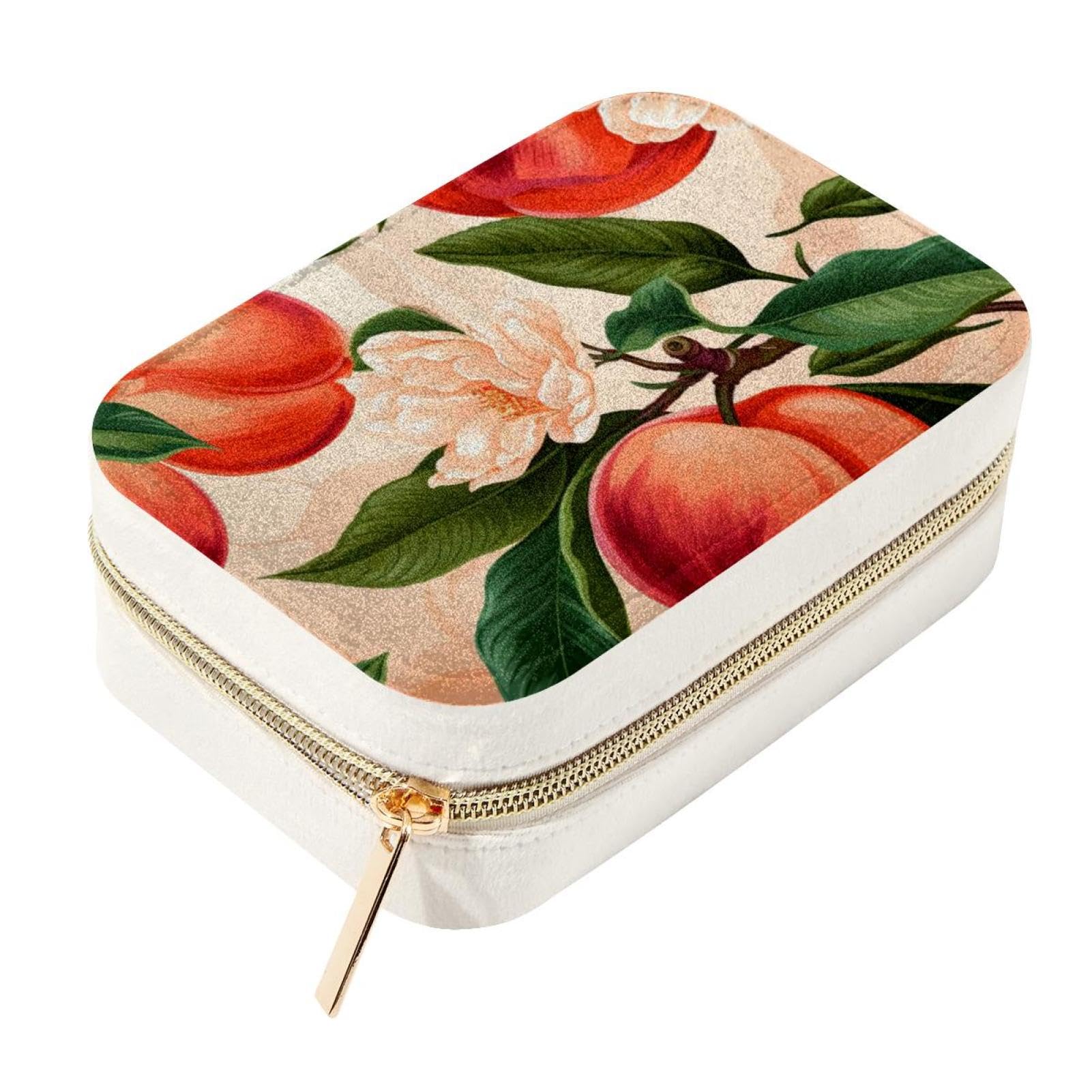 Boîte à bijoux motif pêche grande capacité pour l'organisation de vos bagues