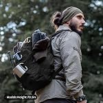 Mardingtop Petit sac à dos tactique, sac à main militaire Molle,25L Sac à dos pour randonnées en moto Camping Trekking Traveling