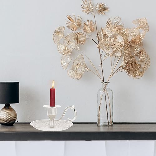 Miniatura 7 de Ornamento centro quemador de mano titular de la luz de las velas arte sala vela exhibición de velas aceite de Navidad comedor inauguración de la