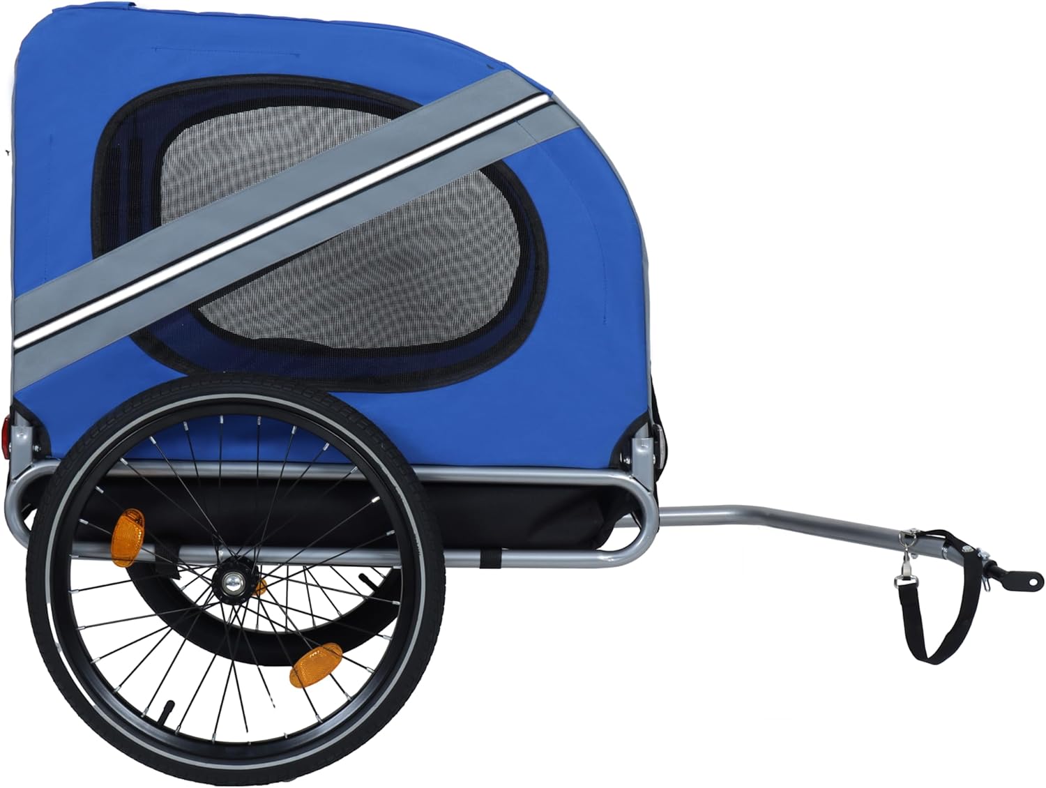 LifeSky Pet Bicycle Trailer for Dogs - All-Terrain Folding Bike Trailer with 66LB Capacity & Durable Steel Frame for Cycling & Outdoor Adventures - Secure Pet Carrier for Camping Jogging & Travel