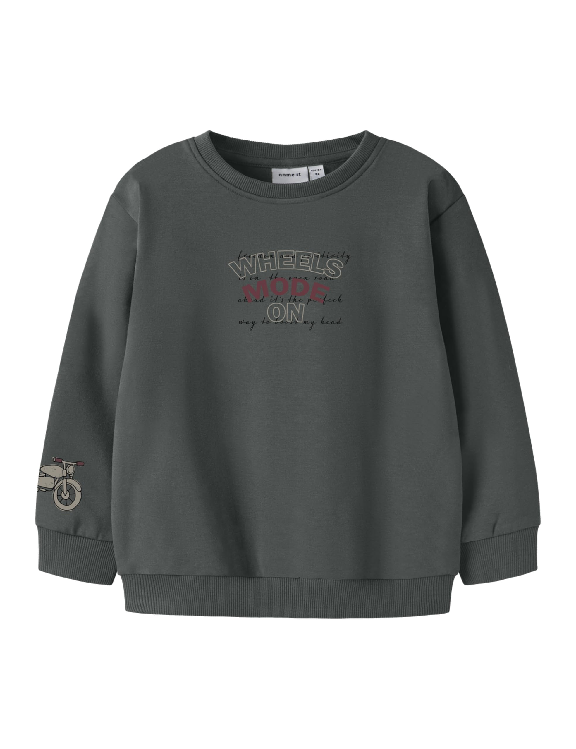 NAME IT Jungen Nmmbrett Ls Nreg Sweat Unb Box