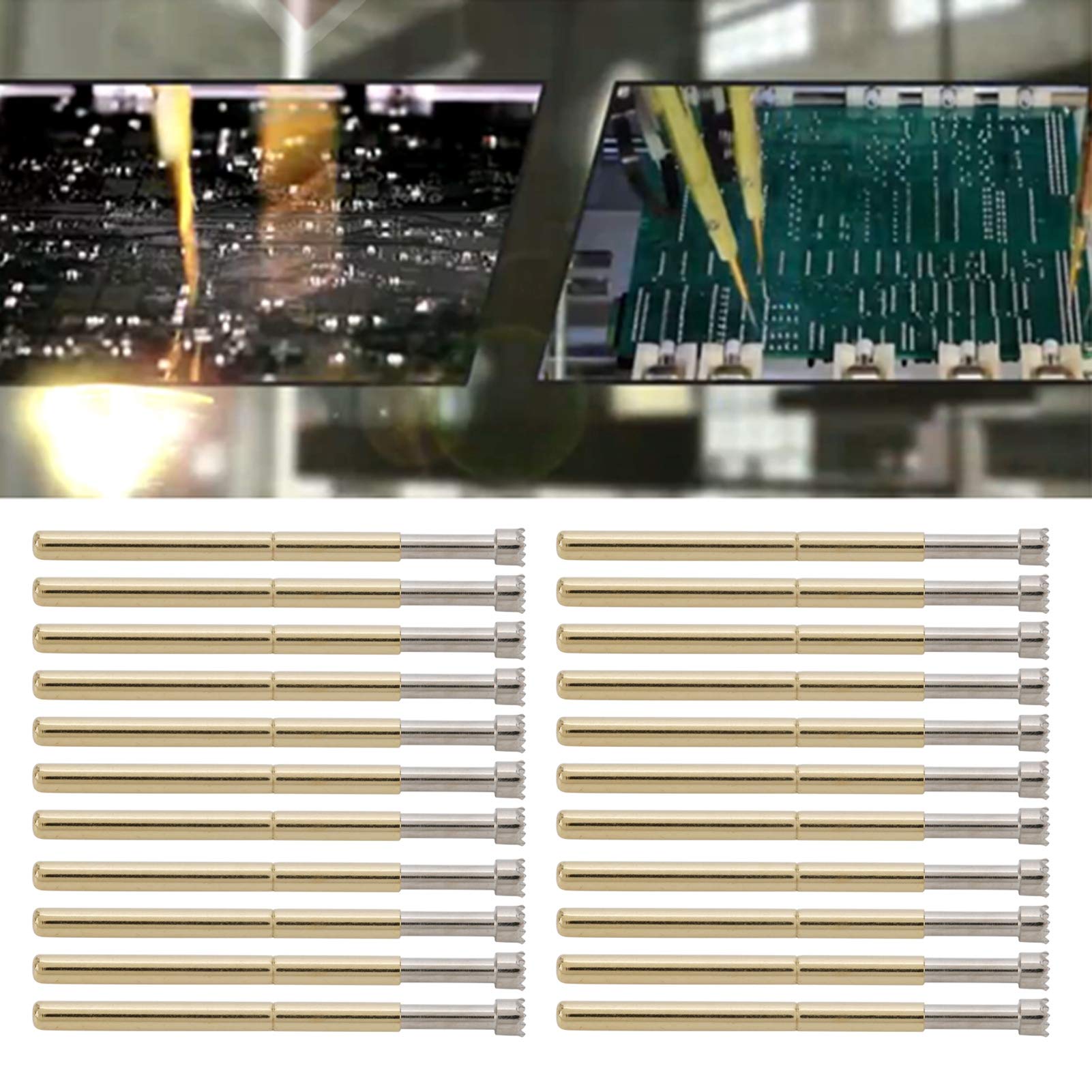100pcs Spring Test Sonda, P125 H POGO PIN Narzędzia Testowe, 9 Pazurów 2 Mm Przemysłowe Piny Pomso dla Narzędzi Testowych