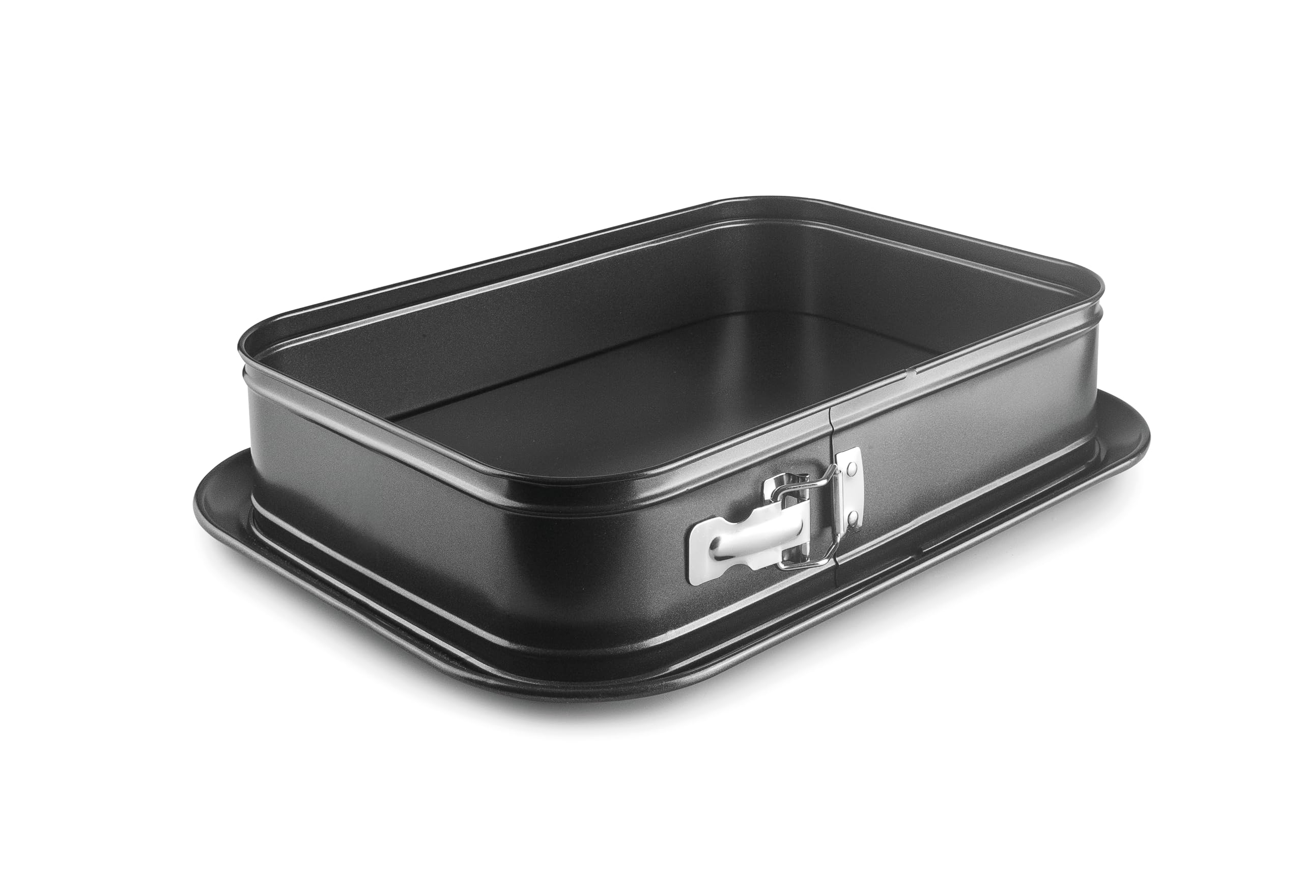 IBILI - Removable Rectangular Mould with Extra Moka Base 35X24 cms, Steel Sheet with Non-Stick PFAS Free