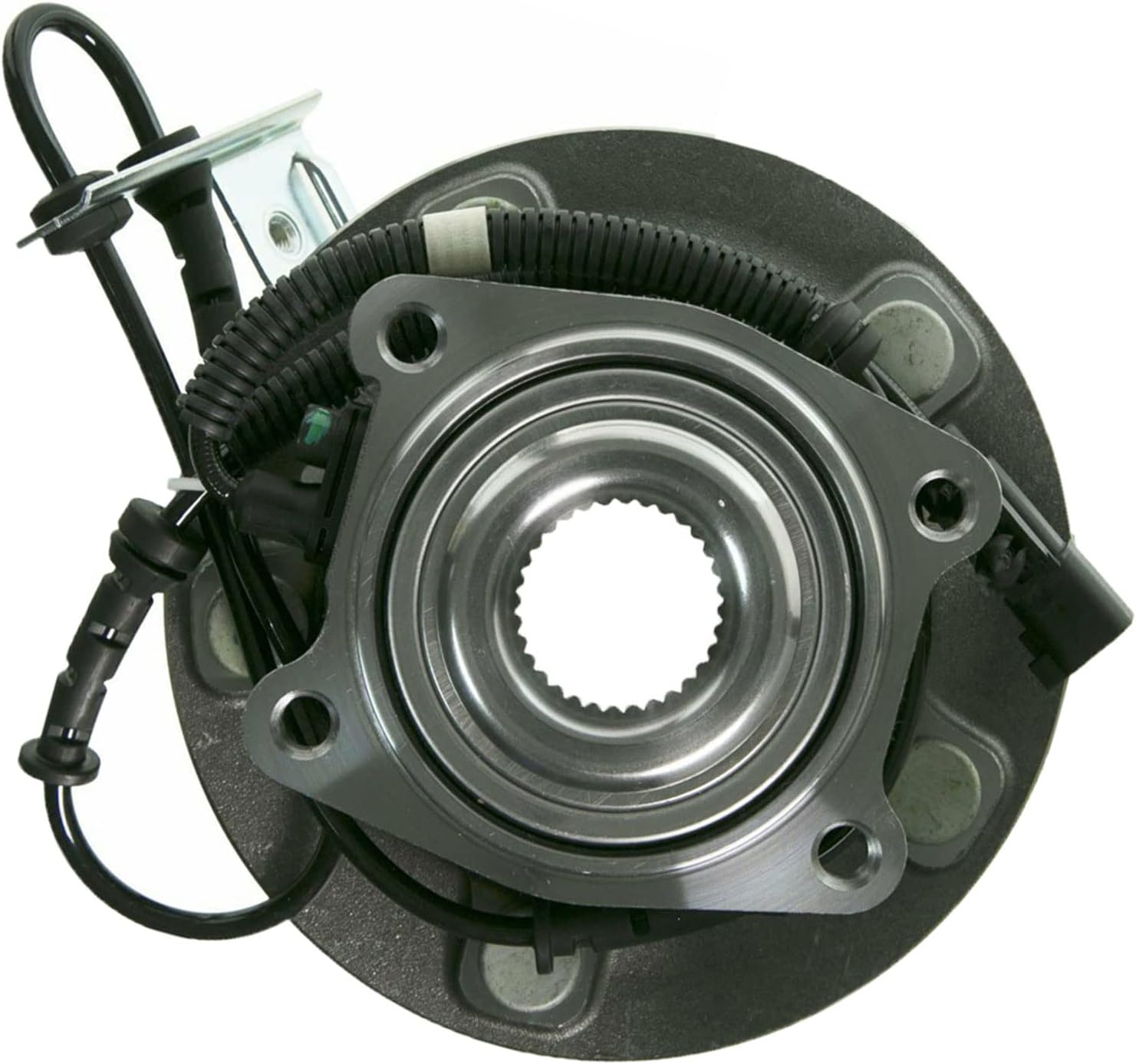 515150 Front Wheel Bearing and Hub Assembly 5 Lugs w/ABS Replacement for Dodge Grand Caravan Town & Country Ram C/V Volkswagen Routan Hub Bearing Assembly 2pc