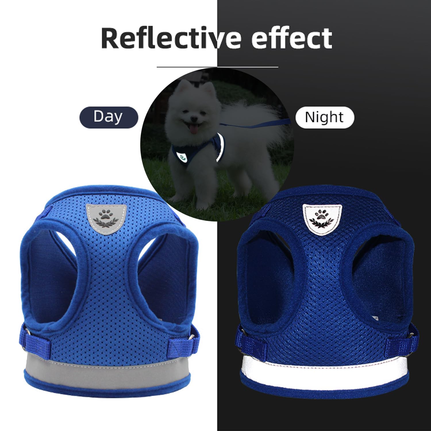 JOOTUEPO Dog Harness and Leash Set, Step-in Small Dog Harness - Image 4