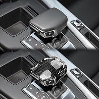 KUNGKIC Kristály Sebességváltó Gomb Borító Audi A4 S4 A5 S5 RS5 Q5 SQ5 Q7 Modellekhez Átlátszó Üveg Váltókar Fej Díszítő 1