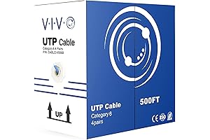CABLE-V006B: Reliable Blue Cat6 Ethernet Cable for Smooth Networking