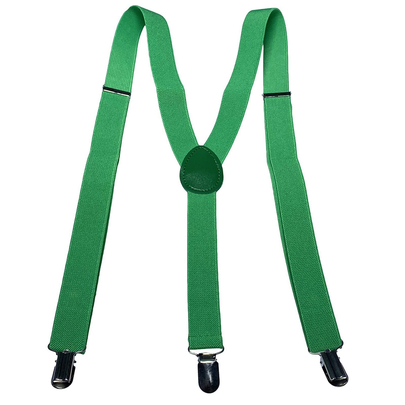 Tirantes de 25 mm de ancho para hombre, resistentes, ajustables y elásticos en la espalda en Y para pantalones informales y formales.