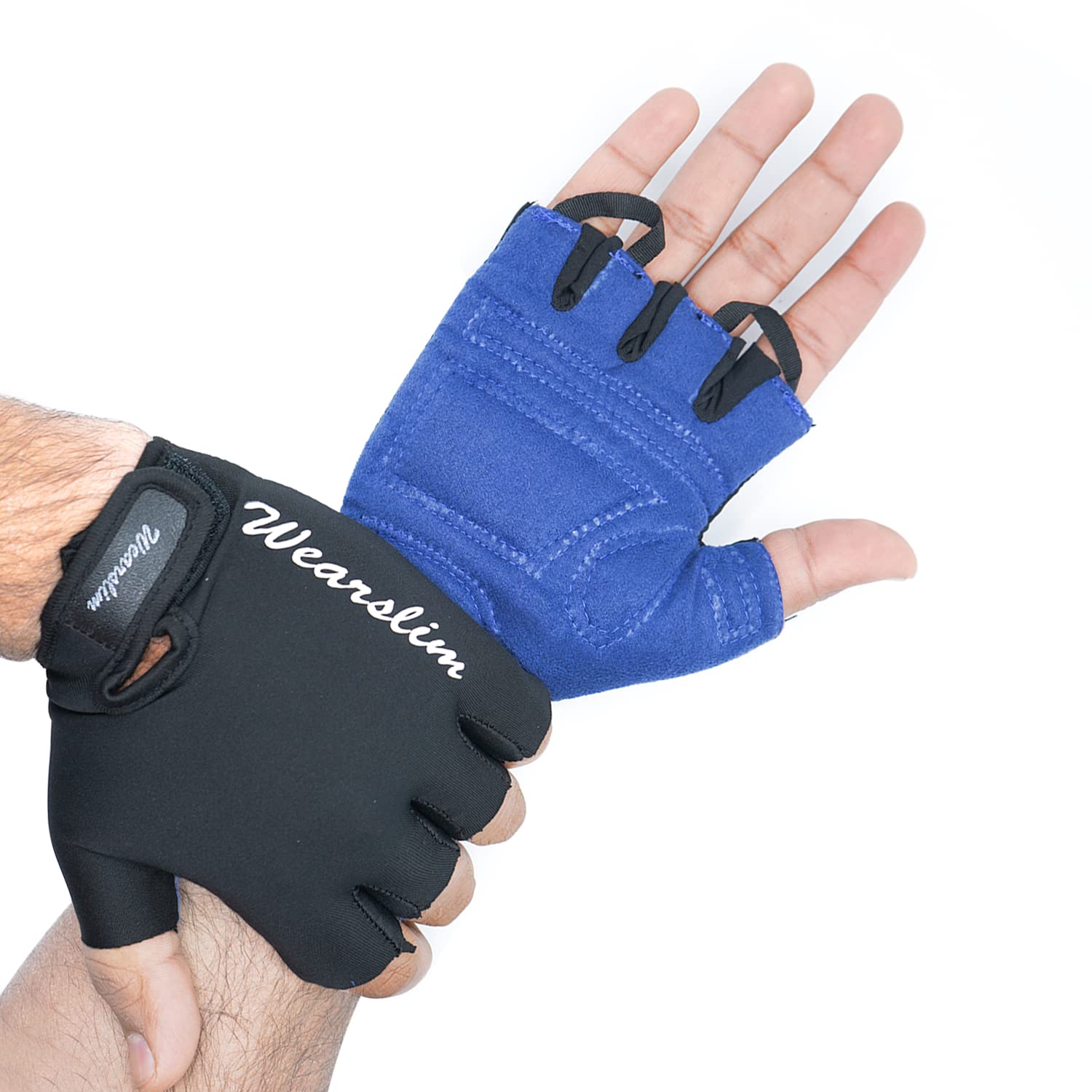 See full amazon price history chart for Wearslim® Premium Workout Weight Lifting Fingerless Gym Gloves for Training, Exercise, Fitness Workout Hand Grips Exercises - Black & Blue (Size- S) Wearslim® Premium Workout Weight Lifting Fingerless Gym Gloves for Training, Exercise, Fitness Workout Hand Grips Exercises - Black & Blue (Size- S) (B09RSNY6SM) Amazon Price History, Amazon Price Tracker