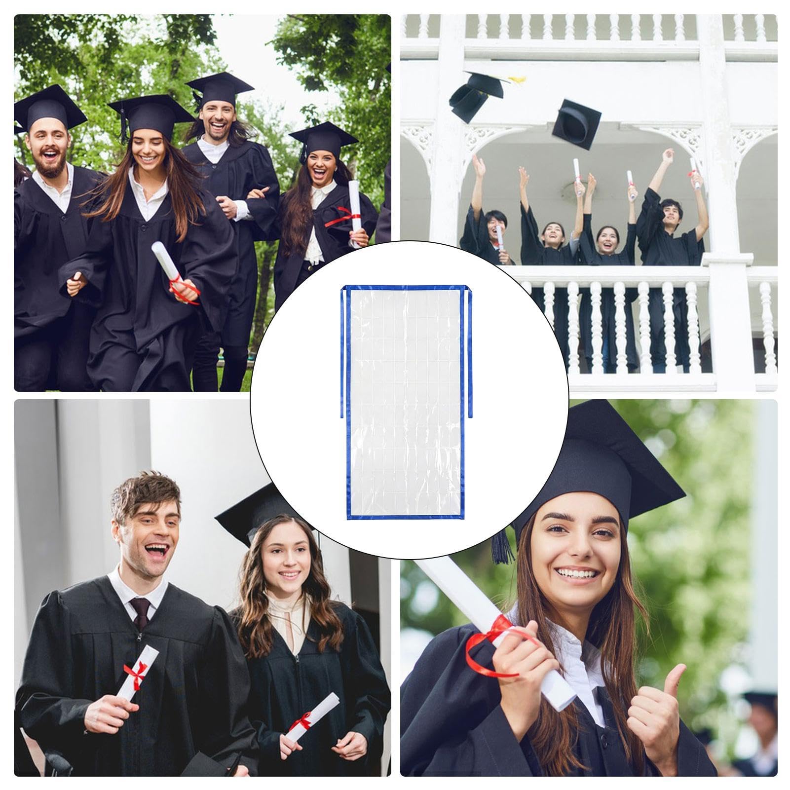 Stola dla absolwentów 2026 Zabawne Akcesoria Imprezowe Rocznik 2026 | Stuła z Przezroczystą Kieszenią na Gotówkę Dla Kobiet Mężczyzn Studentów Dorosłych Uczniów Szkół Średnich Na Ceremonię