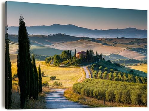 Miniatura 10 de Large Wall Art Prints 30"x60" Retro wave synthwave vaporwave skyline scenery landscape Framed Canvas Wall Art Painting Artwork Poster Picture Wall