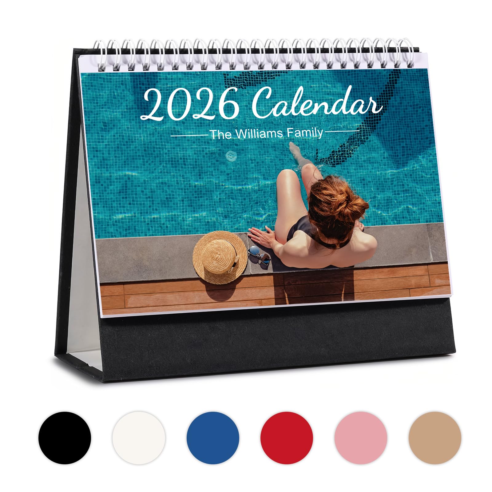 Personalised Calendar 2026 Custom Calendar with Your Photo as Unique Gift for Family, Friends for New Year, Christmas, Home, and Office Decoration