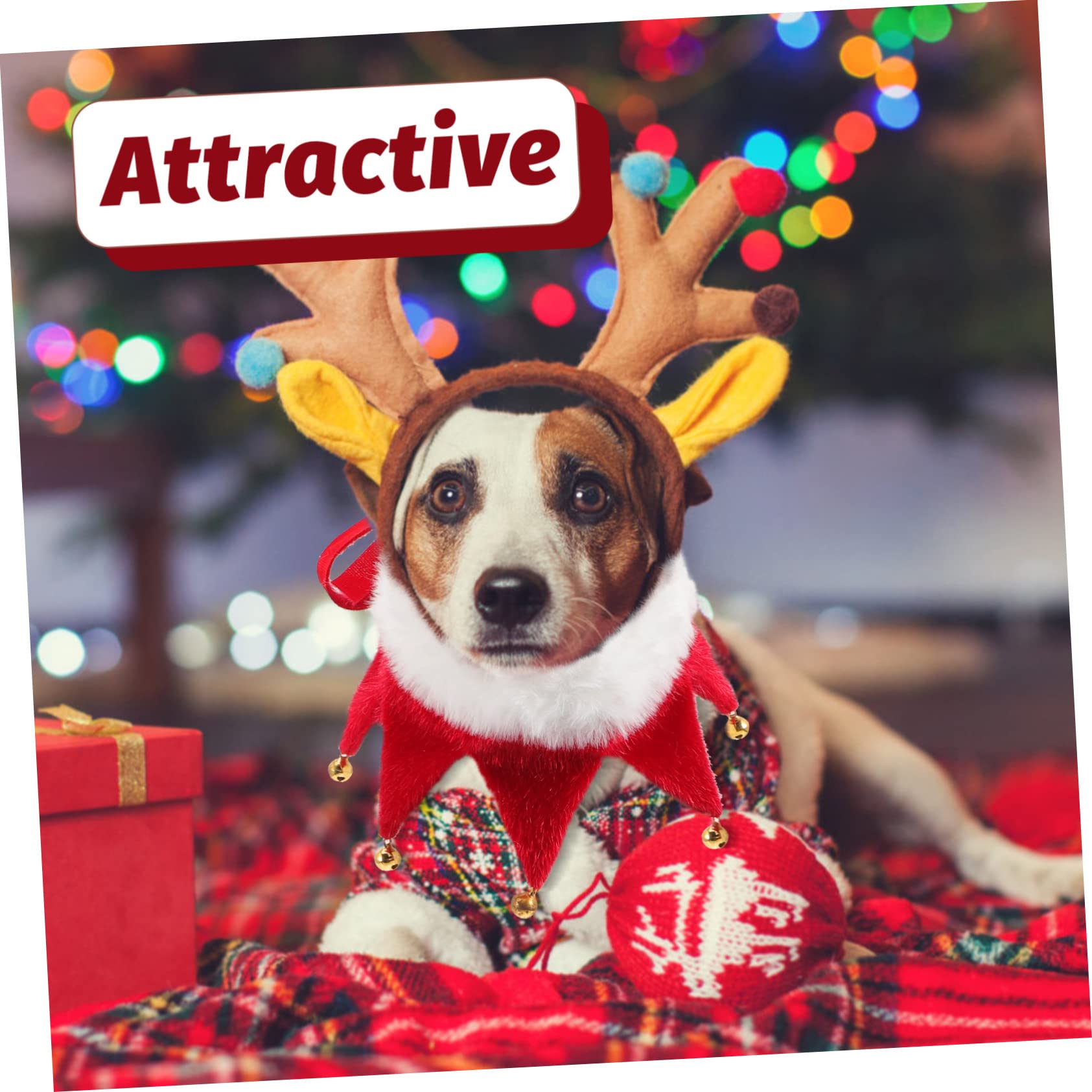 BESPORTBLE Collier Ajustable De Noël avec Clochettes pour Chien Et Chat Confortable Et Facile à Porter